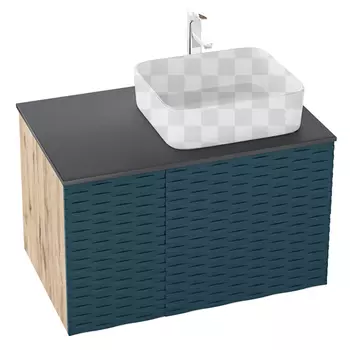 Тумба под раковину Grossman Альба 80 веллингтон/бриз