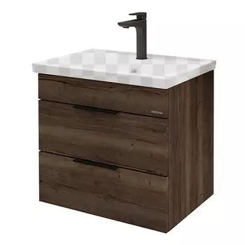 Тумба под раковину Grossman Форта 70 темный дуб галифакс