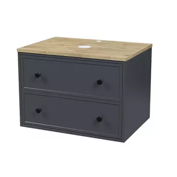 Тумба под раковину Iddis Torr 70 TOR70DVi95K темно-серый