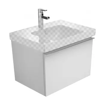 Тумба под раковину Jacob Delafon Odeon Up 67 EB860 белый блестящий