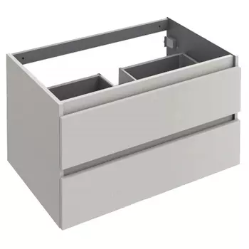 Тумба под раковину Jacob Delafon Parallel 80 EB1703 белый блестящий