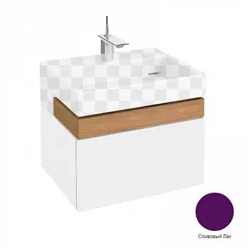 Тумба под раковину Jacob Delafon Terrace 60 EB1185 сливовый лак