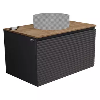 Тумба под раковину Jorno Cossety 80 Coss.01.80/P/A-DZ/JR антрацит