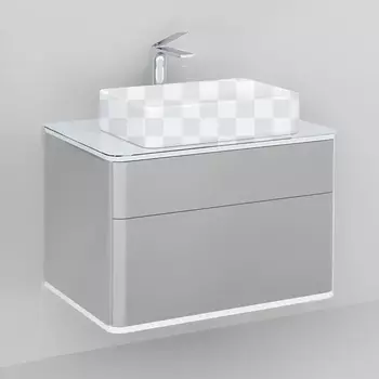 Тумба под раковину Jorno Pastel 80 французский серый