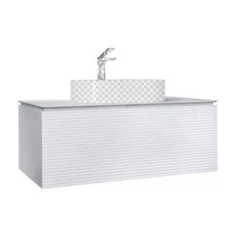 Тумба под раковину Jorno Stone Stn.01.120/P/W/JR