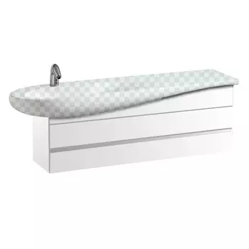 Тумба под раковину Laufen Alessi 135 4.2436.0.097.631.1 белый