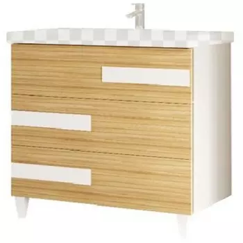 Тумба под раковину Marka One Mix 80Н коко боло