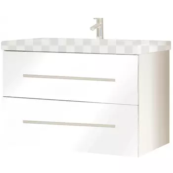 Тумба под раковину Marka One Mix 80П белый