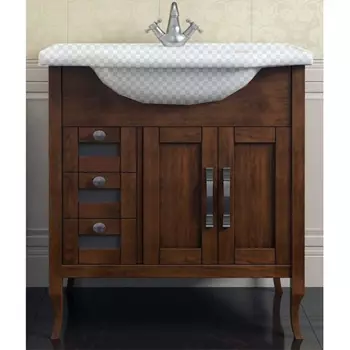 Тумба под раковину Opadiris Мираж 80 светлый орех