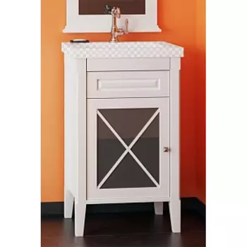 Тумба под раковину Opadiris Палермо 50 левая белый