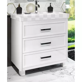 Тумба под раковину Opadiris Вегас 80 белая