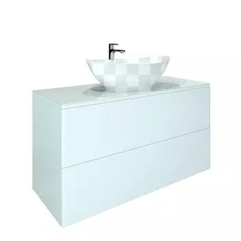 Тумба под раковину Orange Otto 100 столешница из стекла