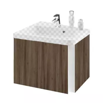 Тумба под раковину Ravak SD 10° 65 L тёмный орех