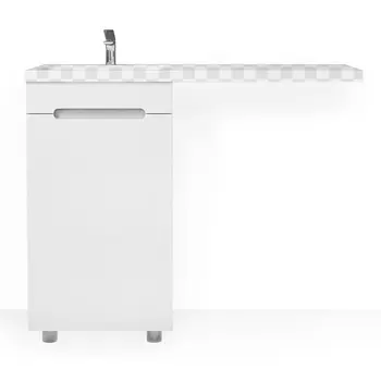 Тумба под раковину Raval Forte 110 левая