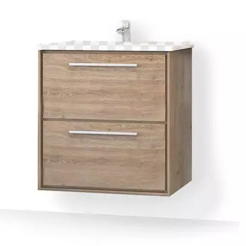 Тумба под раковину Raval Frame 60 дуб трюфель