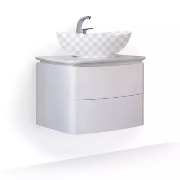 Тумба под раковину Raval Moon 60 белая
