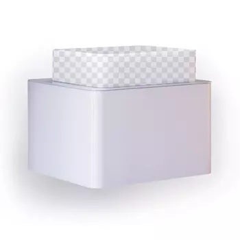 Тумба под раковину Raval Pure 56 подвесная белая