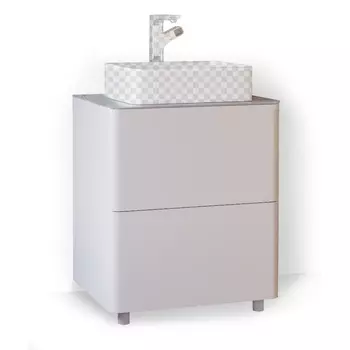 Тумба под раковину Raval Pure 65 белая