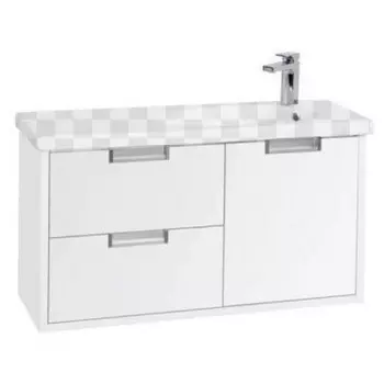 Тумба под раковину Roca Etna 100 белый глянец