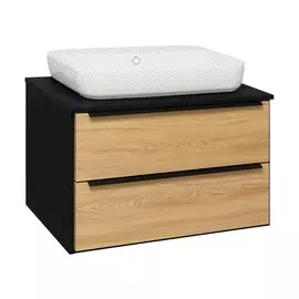 Тумба под раковину Runo Мальта 70 00-00001097 дуб