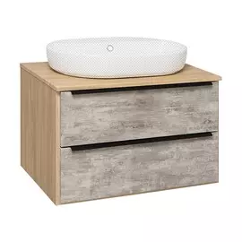 Тумба под раковину Runo Мальта 70 00-00001098 дуб
