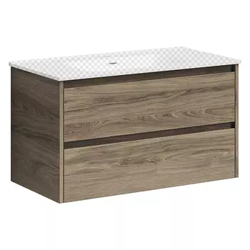 Тумба под раковину Sancos Libra LB90ECH дуб чарльстон