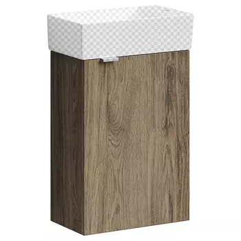 Тумба под раковину Sancos Mini MN35ECHR правая дуб чарльстон