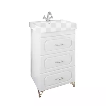 Тумба под раковину Sanflor Ксения 60/2 белый