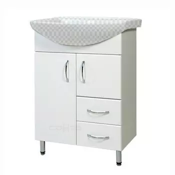 Тумба под раковину СанТа Грация 60 с ящиками