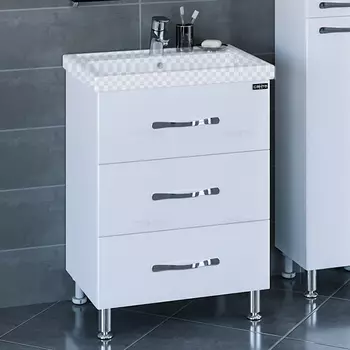 Тумба под раковину СанТа Виктория 60 напольная New