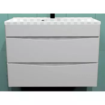 Тумба под раковину Stella Polar Белинда 100 подвесная