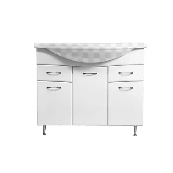 Тумба под раковину Stella Polar Волна 100-8