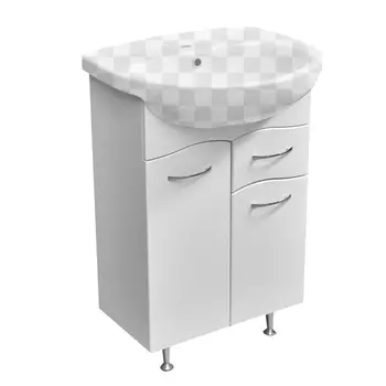 Тумба под раковину Stella Polar Волна 55