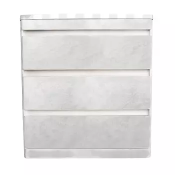 Тумба под раковину Style Line Атлантика 80 Люкс PLUS бетон-крем