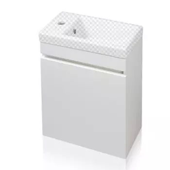 Тумба под раковину Style Line Compact 40 люкс белый