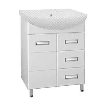 Тумба под раковину Style Line Ирис 65 3 ящика