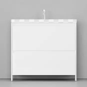Тумба под раковину Velvex Klaufs 80.2Y белая