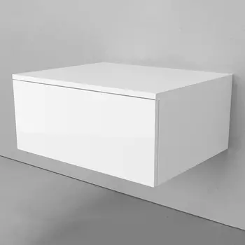 Тумба под раковину Velvex Unit 60х27 белый матовый