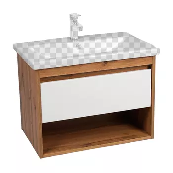 Тумба под раковину Viant Бостон 80 VBOS80CO-T1YP