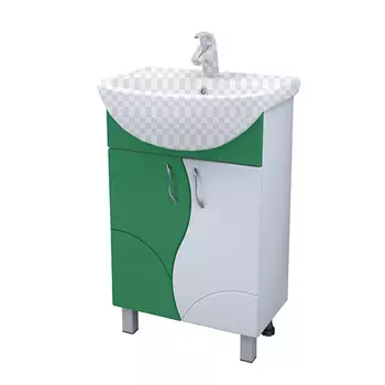 Тумба под раковину Vigo Alessandro-4 55 зеленый