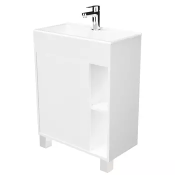 Тумба с раковиной 1Marka Lido 60Н белый