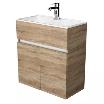 Тумба с раковиной 1Marka Mira 60П дуб сонома