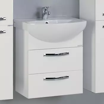 Тумба с раковиной Акватон Ария 50 М белая