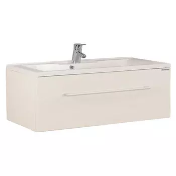 Тумба с раковиной Акватон Мадрид 120 M 1 ящик белая