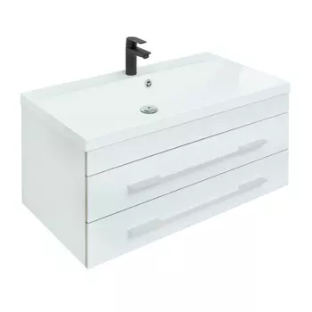 Тумба с раковиной Aquanet Верона 90.2 00281098 матовая