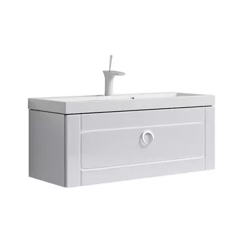 Тумба с раковиной Aqwella Инфинити Т10/001 белый