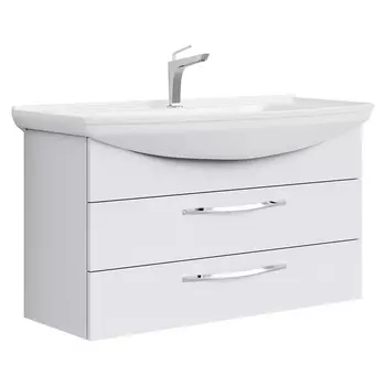 Тумба с раковиной Aqwella Аллегро Т10/2 белый