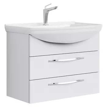 Тумба с раковиной Aqwella Аллегро Т7/2 белый