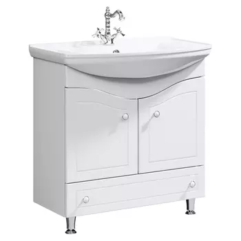 Тумба с раковиной Aqwella Франческа Т8 белый