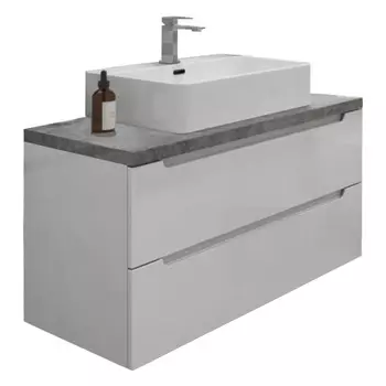 Тумба с раковиной BelBagno ETNA100BL-KEPMGL-1338-SET